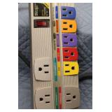 Multi-Outlet Surge Protector Power Strip with USB Ports