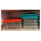 Pyrex Glass Storage Containers