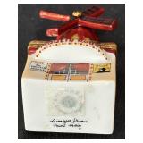 Limoges Moulin Rouge with Champagne Bottle Box