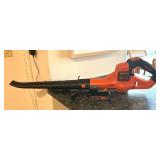 Black and Decker Blower with Battery and Charger