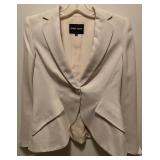 Giorgio Armani Flattering Cream Colored Blazer