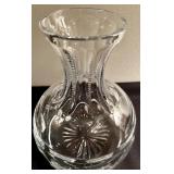 Vintage Clear and Crystal Cut Glass Decanters and Pitcher and More!