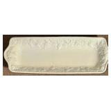 Pretty Off-White Serving Platter Made in Portugal