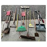 Long handled Tools. Shovels, Hand Saw and More!