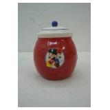 Mickey and Minnie Mouse jar