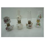 vintage oil lamps