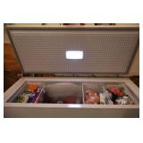 Danby 14.5 cu.ft. Chest Freezer White Garage Ready…2 of 2 in this Auction(Contents NOT Included)…