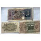 WW2 German Money