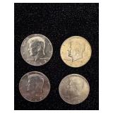 Lot of 1969 Kennedy Half Dollars - D