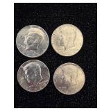 Lot of 1969 Kennedy Half Dollars - D