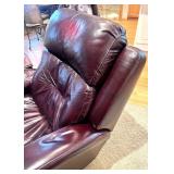 Brown Leather Massage Recliner Chair