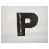 Metal Power Stroke Letter Sign - Customized Home Decor