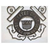 United States Coast Guard Metal Wall Art Emblem