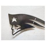 Metal Wall Art featuring New England Patriots Logo