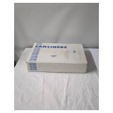 Case of 25 MediChoice Can Liners - 33 Gallon Size, Clear