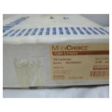 Case of 25 MediChoice Can Liners - 33 Gallon Size, Clear