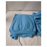 Set of 2 Adult Clique Hoodies in Sky Blue