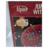 Alpine Jumbo Flashing Sphere with 500 LED Colored Lights