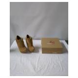 CanniBel Caydee-1 Camel Wedge Heels Size 7.5 with Box