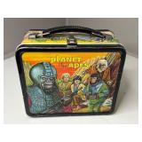 1974 Vintage Planet of the Apes Metal Lunchbox with Thermos