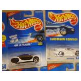 8 Mattel Hot Wheels Cars