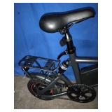 New! GlareWheel EB-X5 Unisex 36V Folding Electric Bike - Black