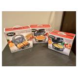 Parini Waffle, Omelet and Sandwich Makers *New in Box*