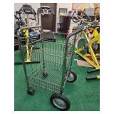 EXpress6150 Two-Tier Wire Shopping Cart - Versacart