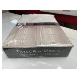 New 4 Pack of Taylor & Moxie 52" x 84" Sheer Curtain Panels