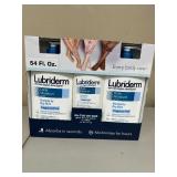 New 3 Pack of Lubriderm Daily Moisture Lotion 54 FL Oz Total