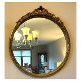 Vintage Gilded Framed Wall Mirror