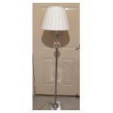 Decorative Silver Floor Lamp