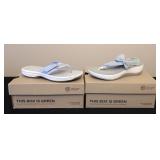 Two Pairs of New Clarks Women’s Sandals