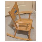 Vintage Children’s Musical Rocking Chair