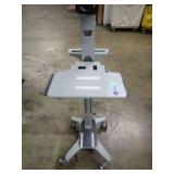 Ergotron Neoflex Wideview Workspace Cart // 24" x24" x60" tall, will need large vehicle for removal, NO SHIPPING