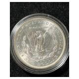 1883-O US MORGAN SILVER DOLLAR IN AIRTITE