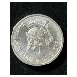 2 TROY OZ .999 FINE SILVER ROUND