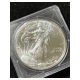 2017 AMERICAN SILVER EAGLE 1 TROY OZ .999 FINE SILVER IN CASE