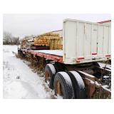 1981 Lufkin Flat Bed Trailer