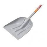 Husky 31 in. Wood Handle D-Grip Plastic Scoop Shovel