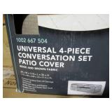 Hampton Bay Chat Set Outdoor Patio Cover