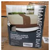 Hampton Bay Chat Set Outdoor Patio Cover