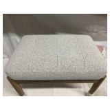 MM. Hearth & Home Wool & Boulce Ottoman-New in Box