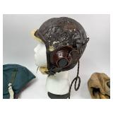 WWII Air Force US Army Flight Cap Headgear Helmet Type B-6