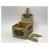 Rudolph Valentino Cardboard Cigar Advertising Display Box