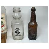 Antique & Vintage Whiskey Bottle Lot