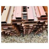 Lot of (56) Rigi-Rak Pallet Racking Cross Beams 4"x8