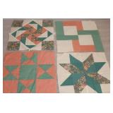 Vintage Quilt Project w/Twelve 12-Inch Squares Completed…Just Waiting for Your Final Touches!