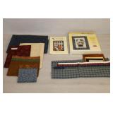 (2) Quilting Project Kits ‘Tic-Tac-Mo’ Quilt By Terry Atkinson and ‘Flower Basket’ Picture Quilt By The Quilt Collection w/Coordinating Fabric and Pattern Booklet…