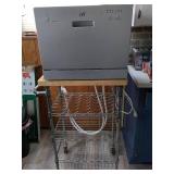 SPT Countertop Dishwasher with Rolling Cart Stand - Model SD-2201